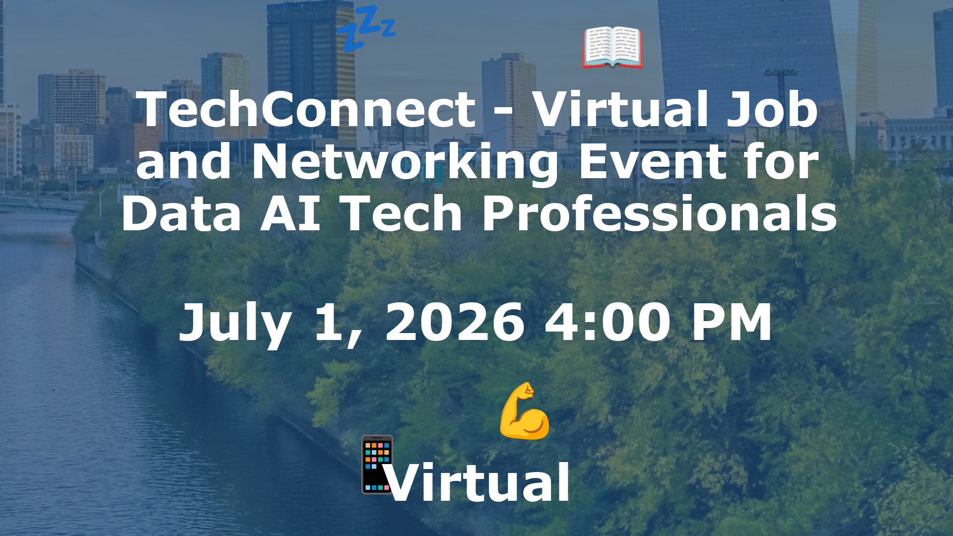 TechConnect - Virtual Job and Networking Event for Data AI Tech Professionals event image